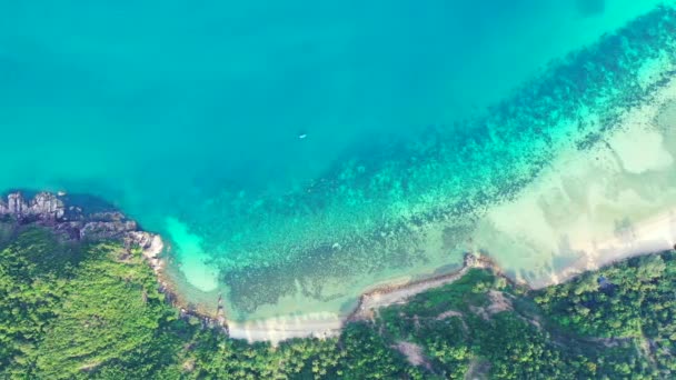 热带海滨的观测景观 巴厘岛的海景景观 — 图库视频影像