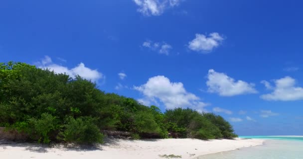 Água Mar Azul Turquesa Brilhante Ilha Tailândia Viagem Verão — Vídeo de Stock