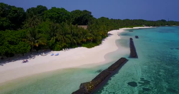 法属波利尼西亚Bora Bora Bora的异族性质 — 图库视频影像