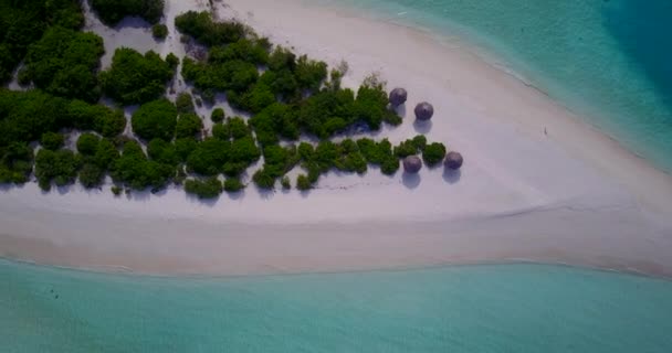 Borde Isla Con Agua Cristalina Naturaleza Tropical Malasia Asia — Vídeos de Stock