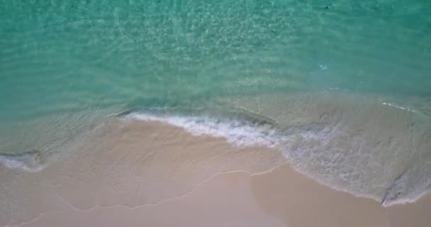 Strand Mit Türkisfarbenem Wasser Sommerliche Entspannung Malaysia Asien — Stockvideo
