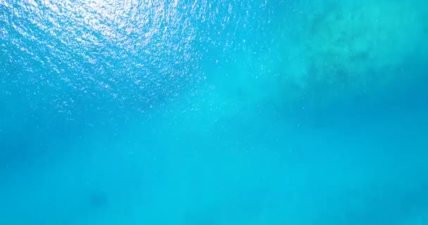 裂开的海洋天然背景 泰国的夏季 — 图库视频影像