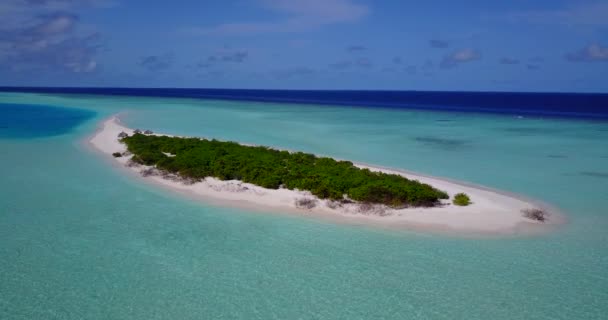 活気のある海の小さな島 サムイ島の自然風景 アジア — ストック動画