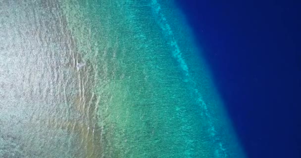 Rippling Superfície Natural Mar Férias Exóticas Bali Indonésia — Vídeo de Stock