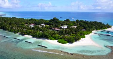 Deniz kenarında yaz seyahati. Bali 'deki deniz sahnesi.