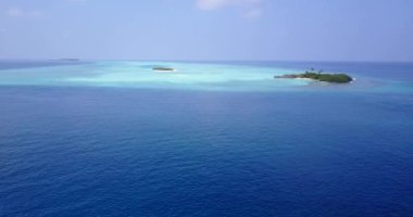 İHA 'dan gündüz deniz manzarası. Tayland, Asya 'da yaz tatili.  