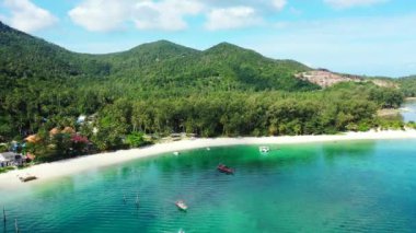 Yaz adası manzarası. Bali 'de yaz tatili.