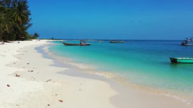 Tropikal adada yatlar. Bahamalar, Karayipler 'de tropik tatil. 