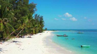 Inspiring marine view. Enjoying nature of Dominican Republic, Caribbean.  