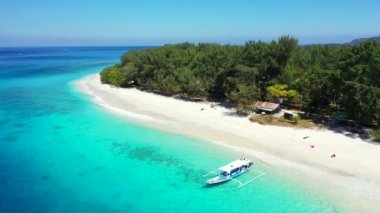 Parlak turkuaz denizci. Koh Samui huzurlu sahne, Tayland, Asya.