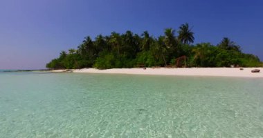 Gündüz deniz manzaralı. Tayland 'da boş zaman.