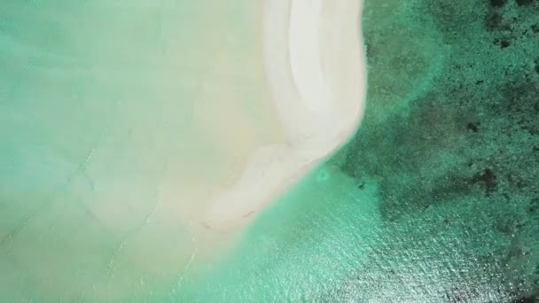 Incredibile Spiaggia Turchese Con Spiaggia Sabbia Bianca Vacanza Alle Maldive — Video Stock