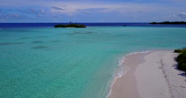 Cieszący Się Egzotycznymi Wakacjami Bora Bora Polinezji Francuskiej Paradise Wyspa — Wideo stockowe