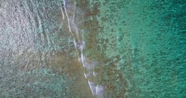 Surface Transparente Eau Mer Voyager Indonésie — Video