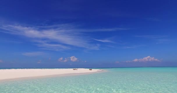 Seashore Shallow Water Journey Gili Trawangan Thailand — Αρχείο Βίντεο