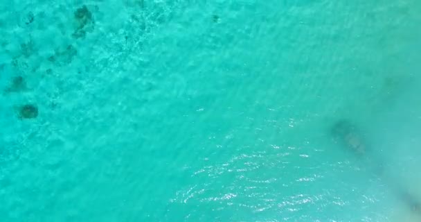 Trasparent Tengervíz Alsó Kilátással Egzotikus Nyaralás Balin Indonéziában — Stock videók