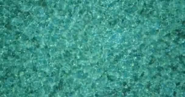 Niebieska Falista Powierzchnia Oceanu Letnie Wakacje Egzotyczne Jamajka Karaiby — Wideo stockowe