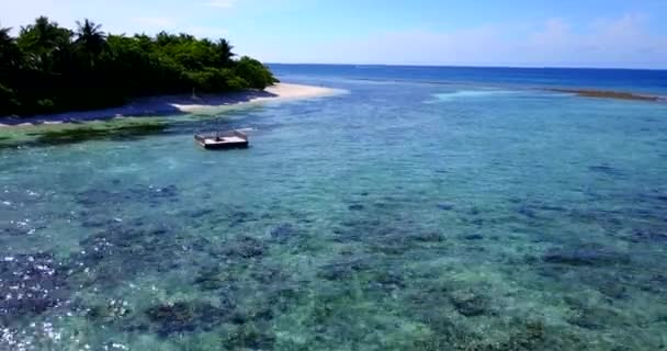 Widok Morze Góry Widok Morze Malownicze Bali — Wideo stockowe