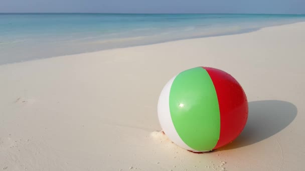 Balón Inflable Playa Idillic Nature Bali Indonesia — Vídeos de Stock