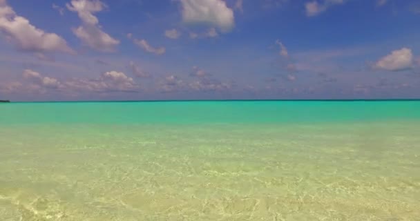 Calma Serena Junto Mar Durante Día Viaje Verano Tailandia — Vídeos de Stock