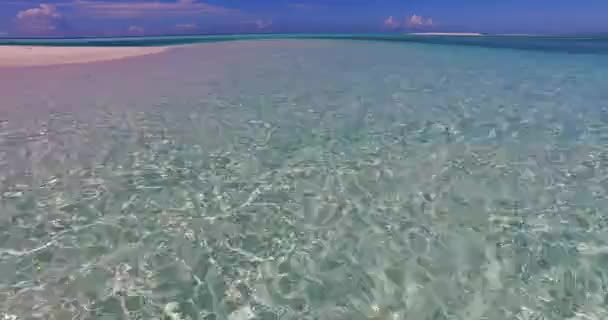 近视的波纹水 马来西亚 亚洲的夏季放松 — 图库视频影像