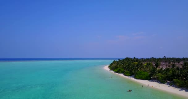 Gündüz Vakti Deniz Manzarası Endonezya Bali Yaz Tatili — Stok video