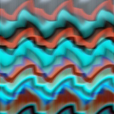 Soyut resim, renkli grafikler, Goblen