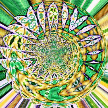 Soyut resim, renkli ekran, parlak tonlar, goblen için şablon olarak kullanılabilir