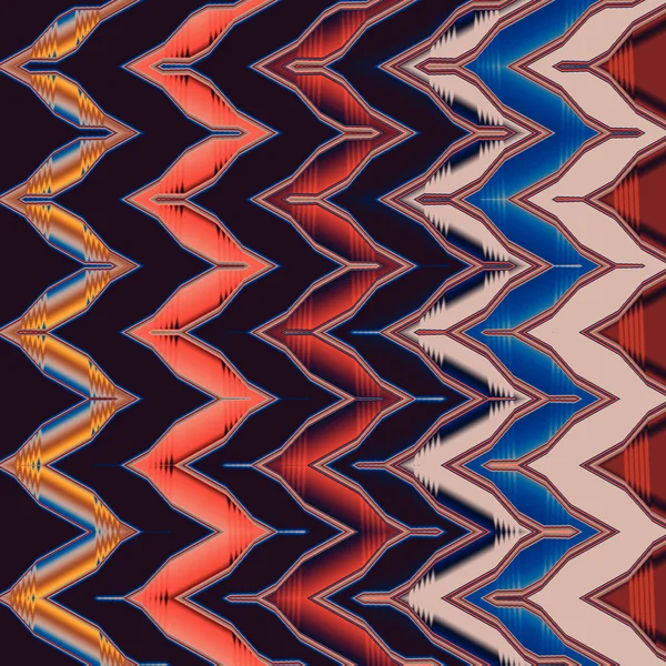 Imagem Abstrata Gráficos Coloridos Padrão Geométrico Tapeçaria — Fotografia de Stock