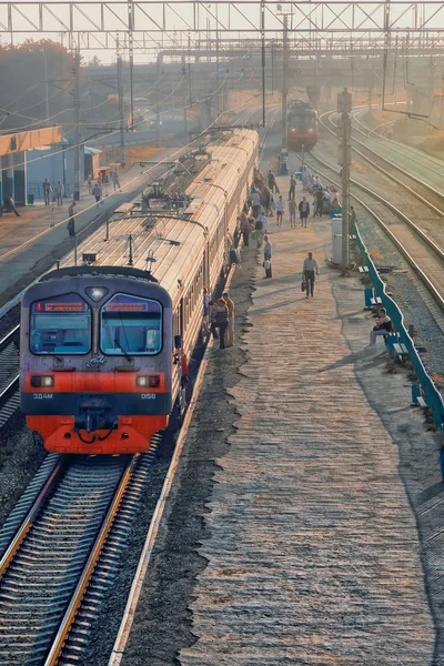 Rus demiryolu tren istasyonu