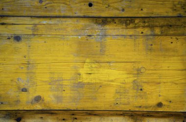 Kaba sarı boyalı ahşap tahta 