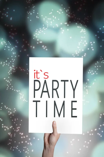 It\'s Party Time card