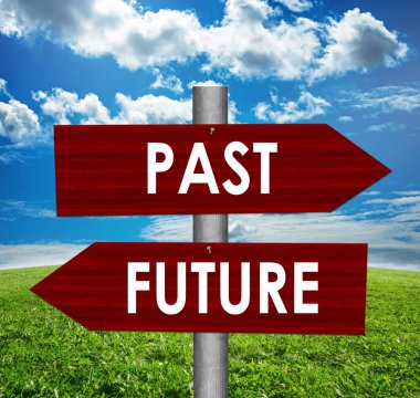 Gelecek ve geçmiş yol işaretleri