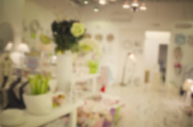 Mağaza arka plan bulanıklık