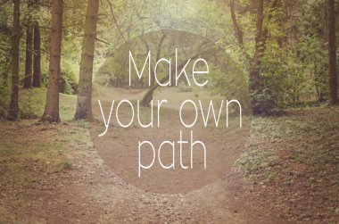 Doğa arka plan üzerinde gelecekte oluşturmak için teklif