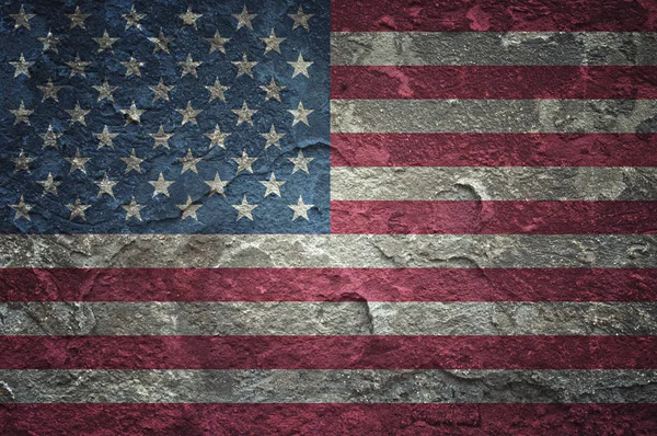 Grunge USA fondo de la bandera — Foto de Stock
