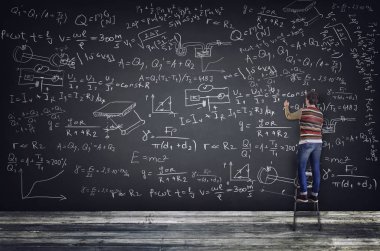 Blackboard formüller üzerinde yazma öğrenci 