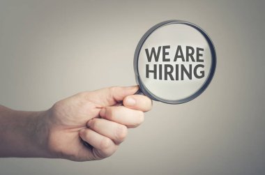 Biz işe vardır. Kavramsal görüntü iş fırsatları.