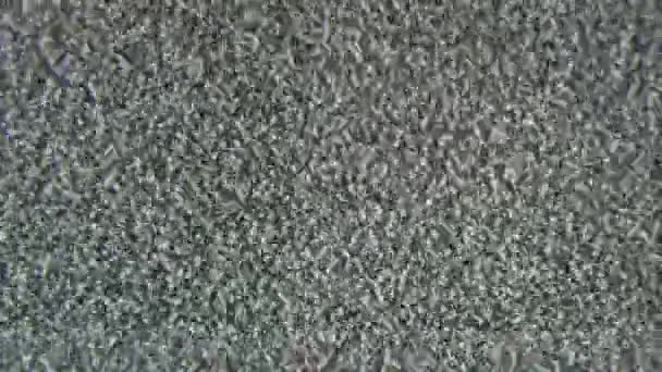 Écran de télévision blanc avec bruit blanc 