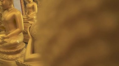 Budda heykeli altın yüzü