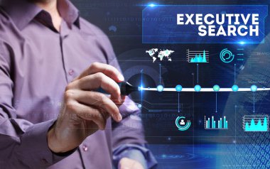 Teknoloji, Internet, iş ve pazarlama. Genç iş başına