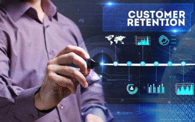 Teknoloji, Internet, iş ve pazarlama. Genç iş başına