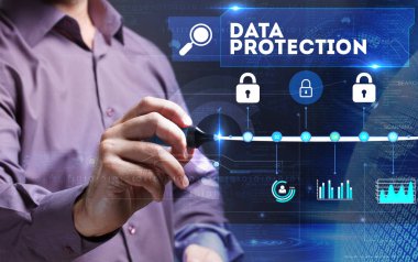 Teknoloji, Internet, iş ve pazarlama. Genç iş başına