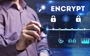 Teknoloji, Internet, iş ve pazarlama. Genç iş başına