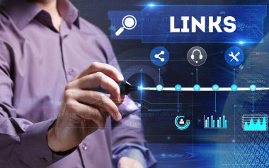 Teknoloji, Internet, iş ve pazarlama. Genç iş başına