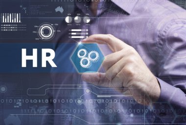 Ekonomi, teknoloji, Internet ve ağ kavramı. Genç busine