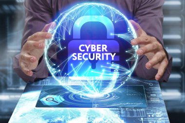 Ekonomi, teknoloji, Internet ve ağ kavramı. Genç busine