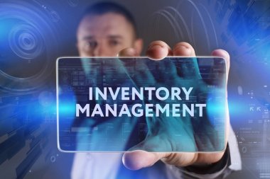 Ekonomi, teknoloji, Internet ve ağ kavramı. Genç busine