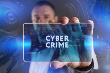 Ekonomi, teknoloji, Internet ve ağ kavramı. Genç busine