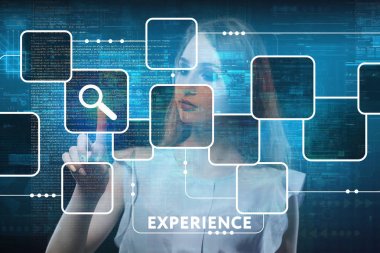 İş, teknoloji, Internet ve networ kavramı